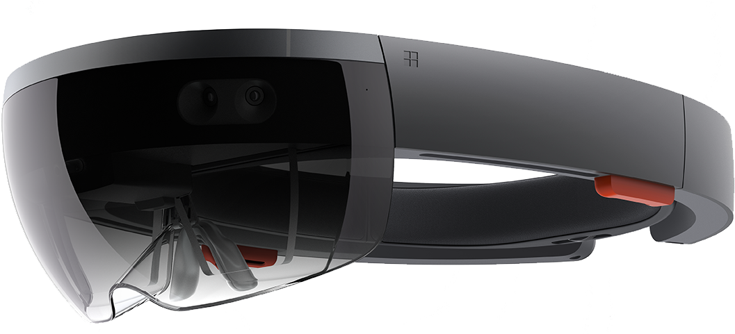 Microsoft HoloLens headset